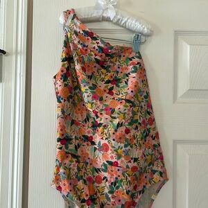 Summersalt Sidestroke Swimsuit in Garden Party